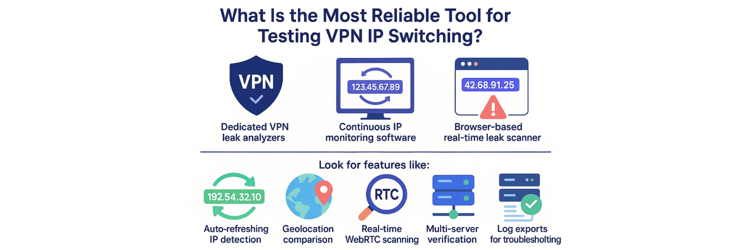 What Is the Most Reliable Tool for Testing VPN IP Switching?