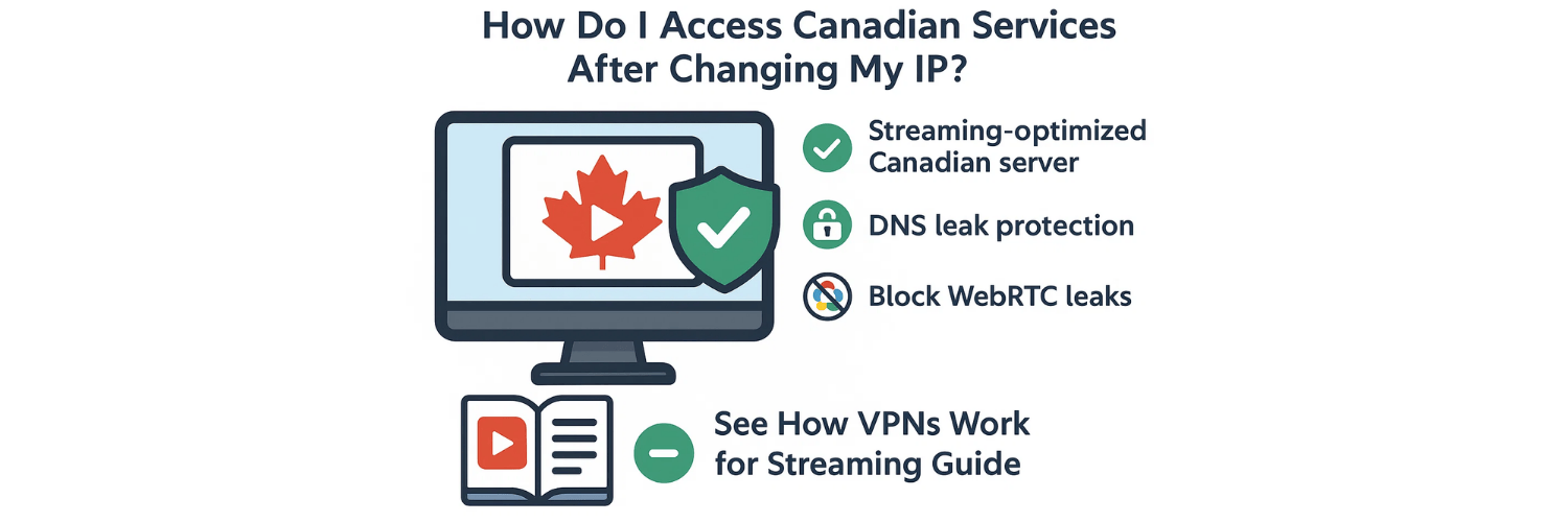 How Do I Access Canadian Streaming Services After Changing My IP?