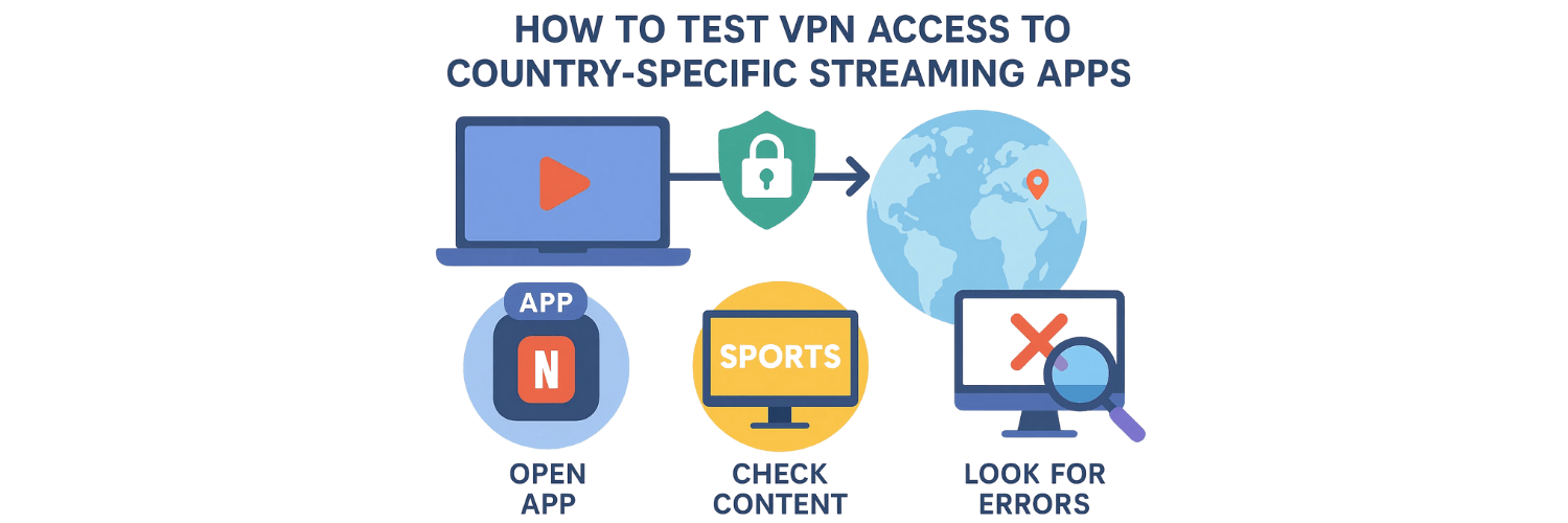 How to Test VPN Access to Country-Specific Streaming Apps