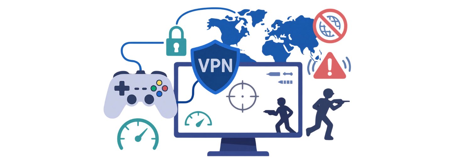 🎮 VPNs for Gaming – Reduce Lag, Bypass Geo-Blocks, and Avoid IP Bans
