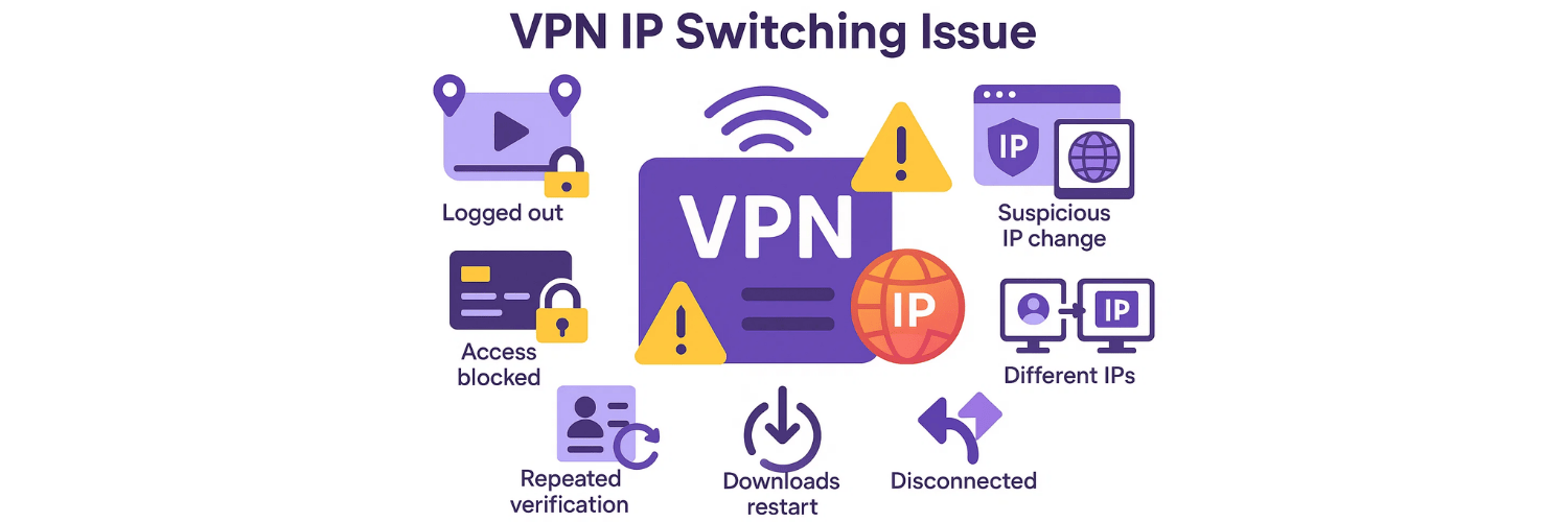 What Is a VPN IP Switching Issue?