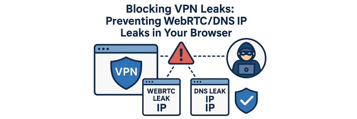Blocking VPN Leaks: Preventing WebRTC/DNS IP Leaks in Your Browser