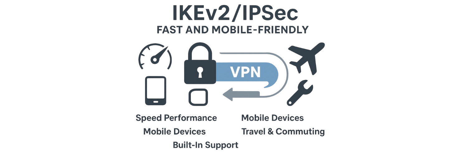 IKEv2/IPSec – Fast and Mobile-Friendly