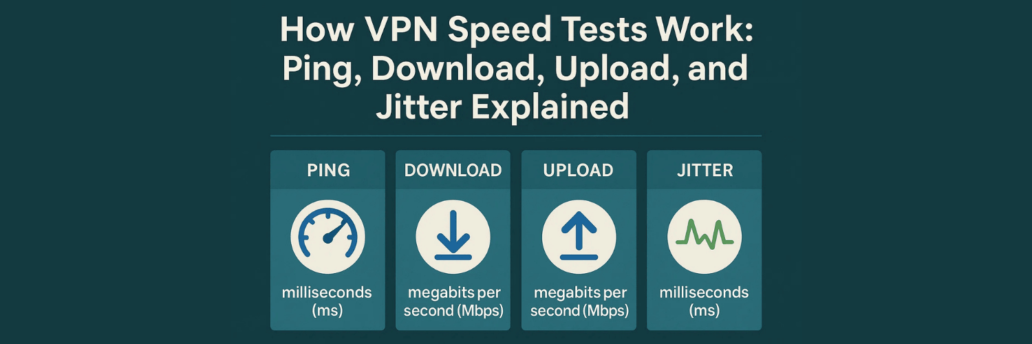 How VPN Speed Tests Work: Ping, Download, Upload, and Jitter Explained