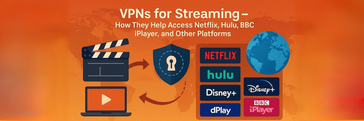 🎬 VPNs for Streaming – How They Help Access Netflix, Hulu, BBC iPlayer, and Other Platforms
