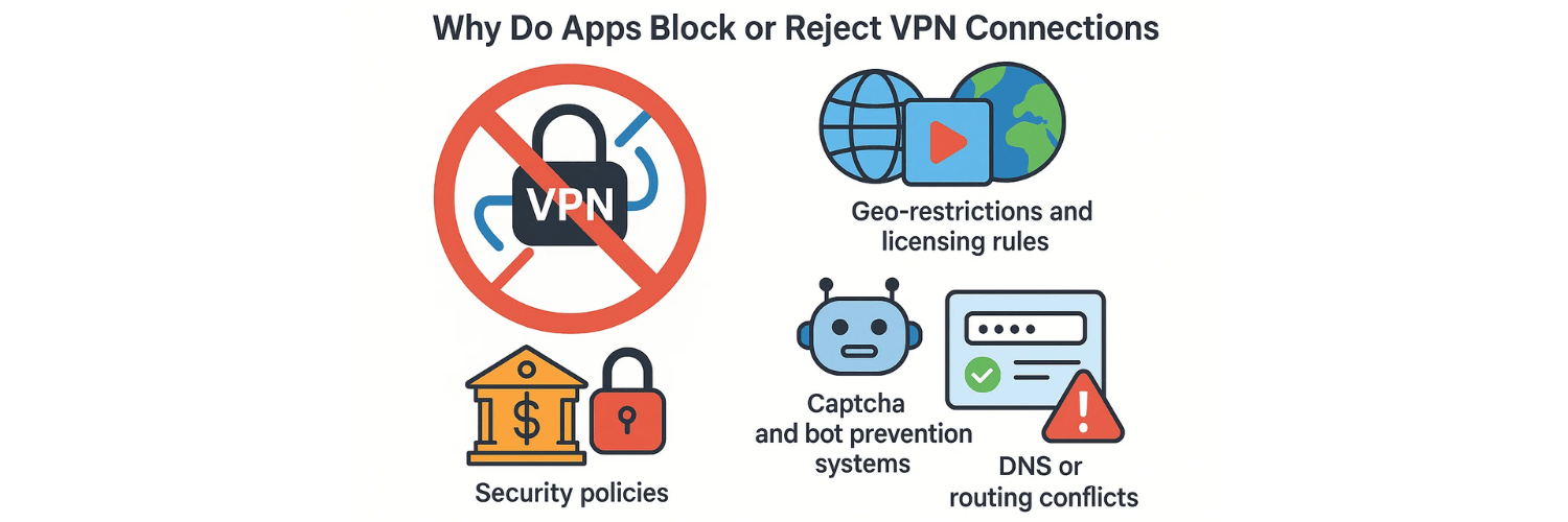 Why Do Apps Block or Reject VPN Connections?