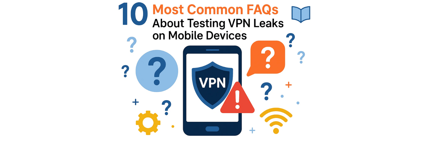 10 Most Common FAQs About Testing VPN Leaks on Mobile Devices