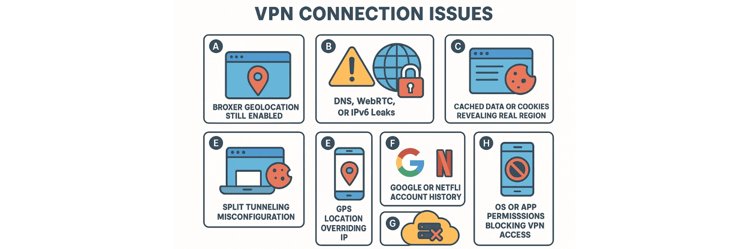 Common Reasons Why Your VPN Is Not Changing Location